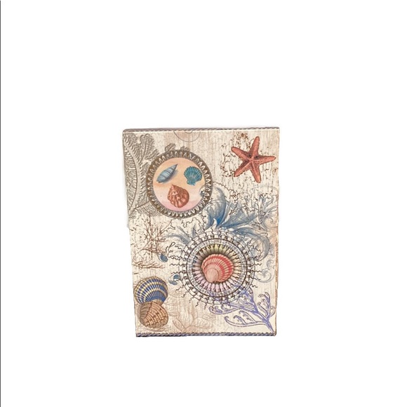 Punch Studio Seascape Keepsake Pouch - Picture 2 of 6